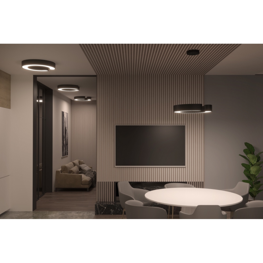 Immax NEO 7134 - LED SMART Candelabro suspenso com regulação CÉČKO LED/43W/230V + controlo remoto 60 cm Tuya ZigBee