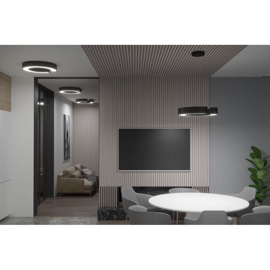 Immax NEO 7134 - LED SMART Candelabro suspenso com regulação CÉČKO LED/43W/230V + controlo remoto 60 cm Tuya ZigBee