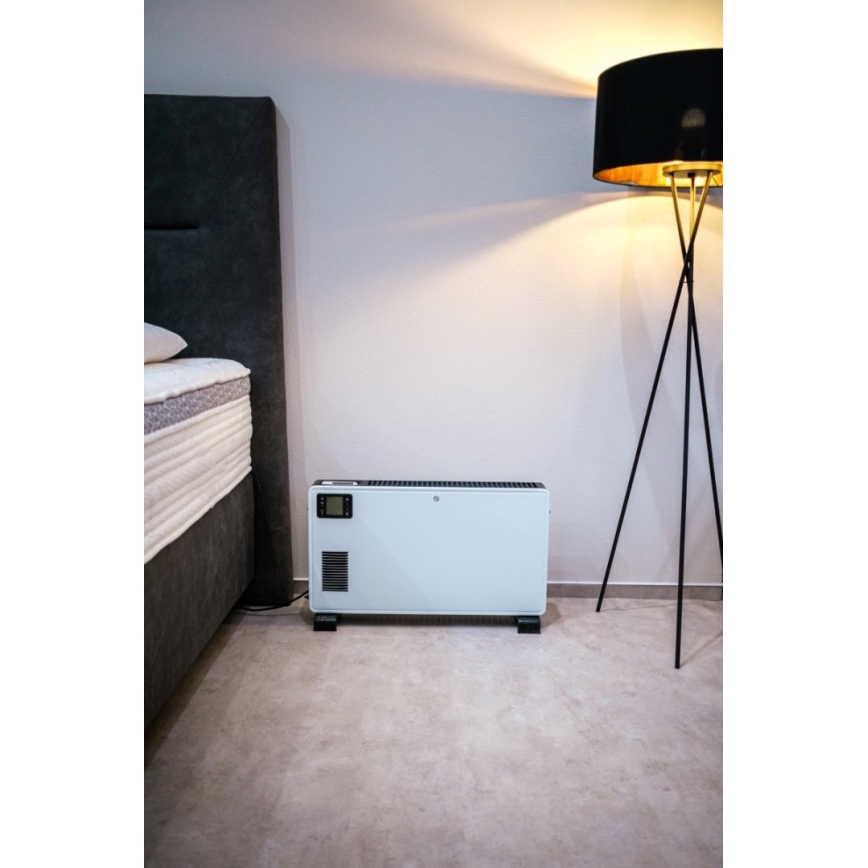 Immax NEO 07760L - Aquecedor para convector elétrico 1000/1300/2300W LCD/timer/TURBO/termostato Wi-Fi Tuya + CR