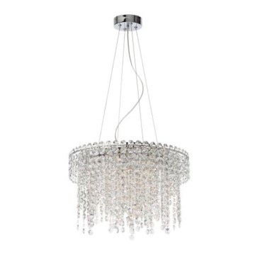 Incanti ITV PR6 10 60 - Candelabro suspenso de cristal TREVI 6xGU10/50W/230V