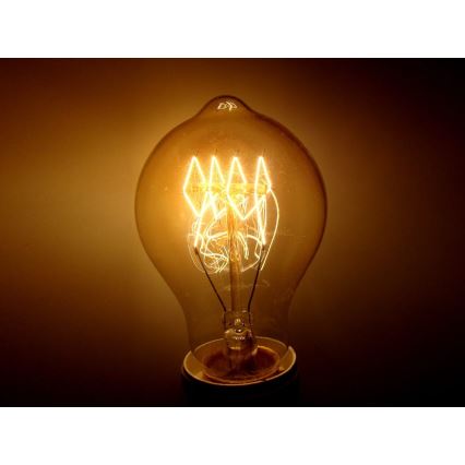 Industrial Decorativo regulação lâmpada SCROBB A19 E27/60W/230V 2200K