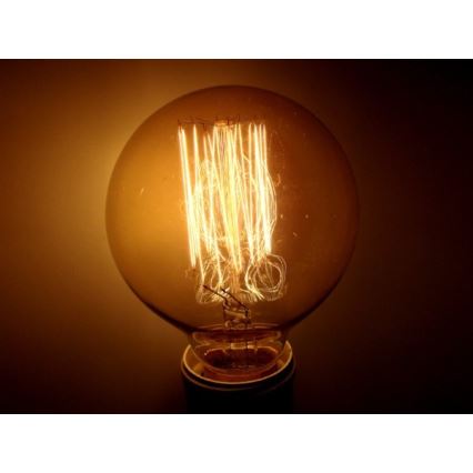 Industrial Decorativo regulação lâmpada SEGOD G80 E27/40W/230V 3000K
