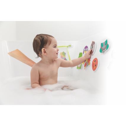 Infantino - Autocolantes para banho de espuma MIX&MATCH