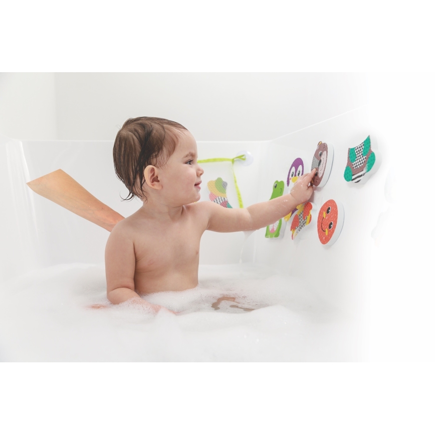 Infantino - Autocolantes para banho de espuma MIX&MATCH