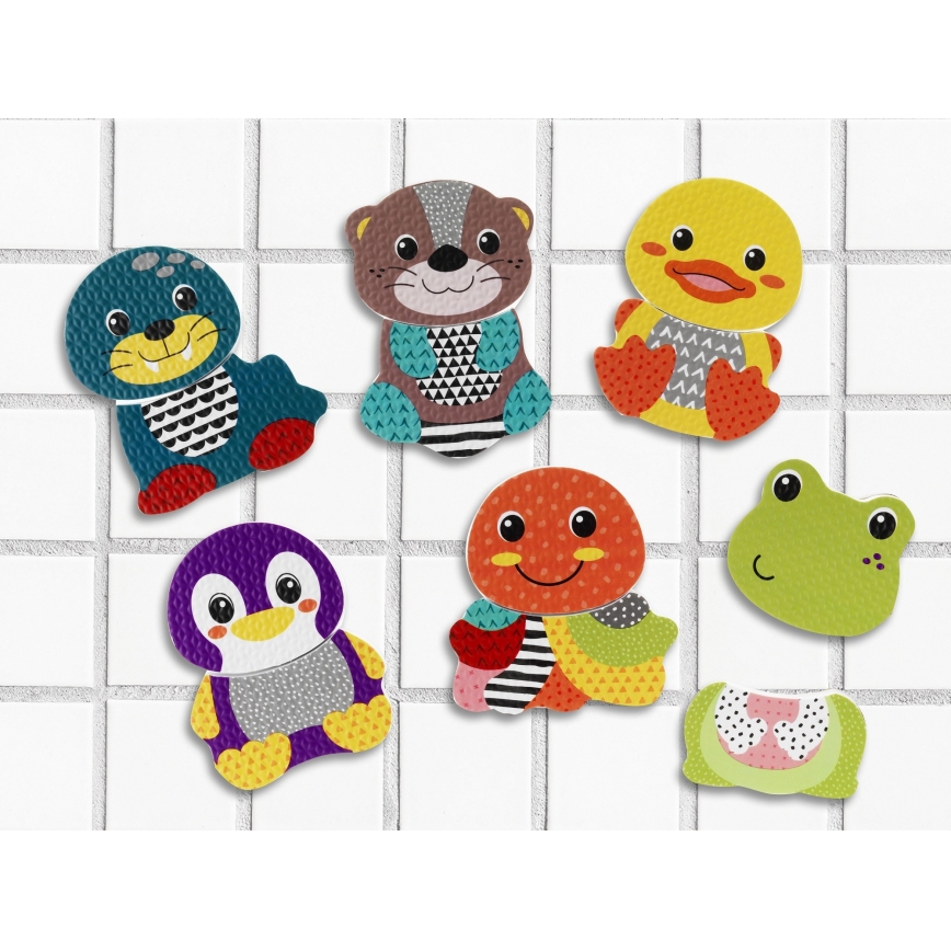 Infantino - Autocolantes para banho de espuma MIX&MATCH