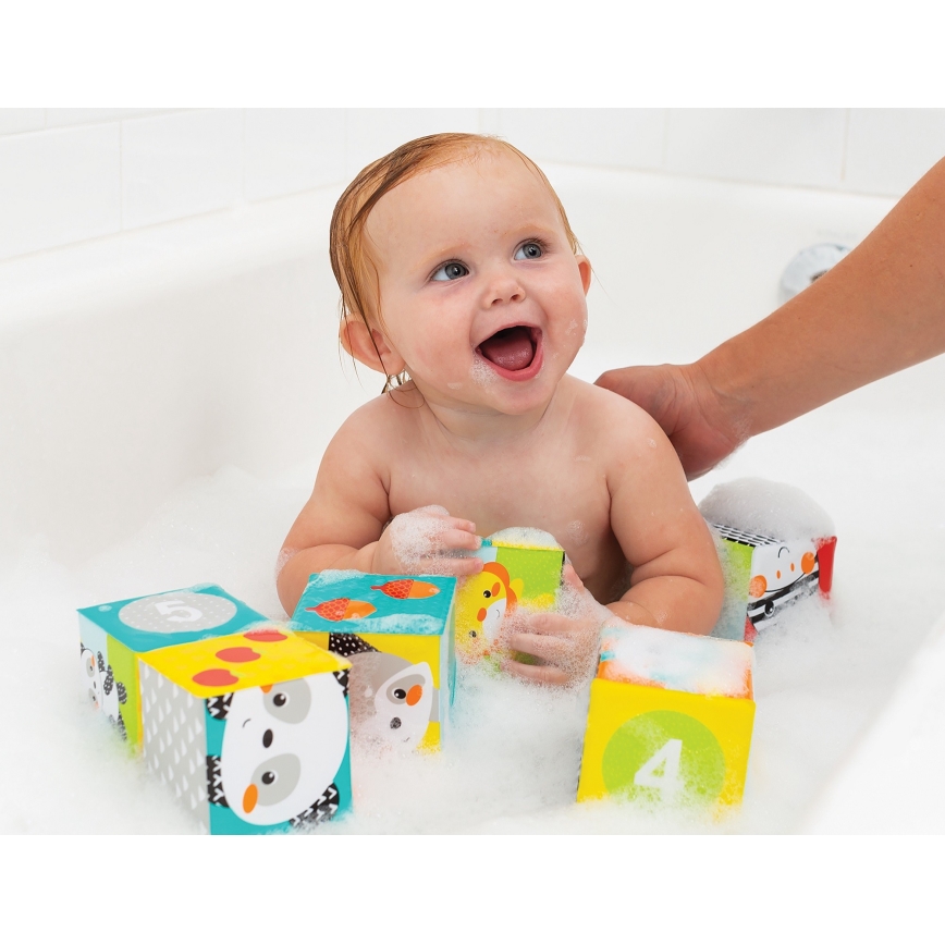 Infantino - Blocos para o banho 6 pcs