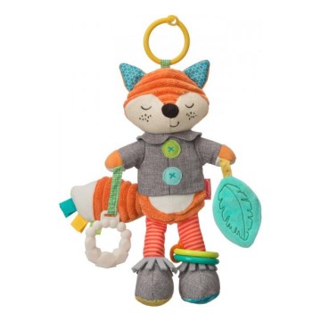 Infantino - Brinquedo de peluche com acessório para morder 30 cm raposa