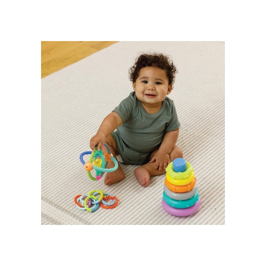 Infantino - Conjunto de brinquedos BOX OF CHEER