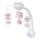 Infantino - Mobil de berço com melodia 3em1 3xAAA rosa