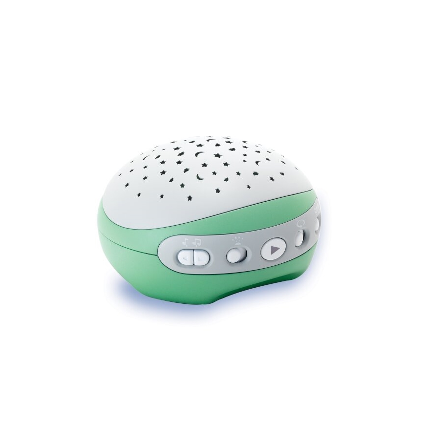 Infantino - Mobile de berço com melodia 3em1 3xAA verde