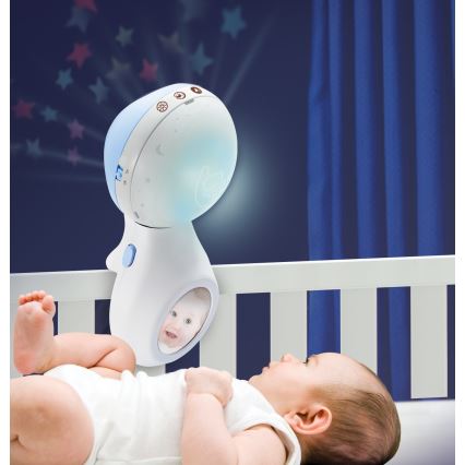 Infantino - Mobile de berço com melodia 3em1 3xAAA azul