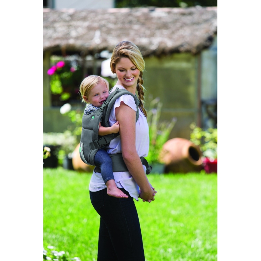 Infantino - Porta-bebés CUDDLE UP verde