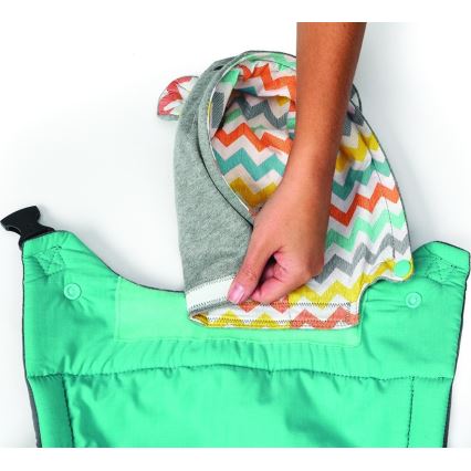 Infantino - Porta-bebés CUDDLE UP verde