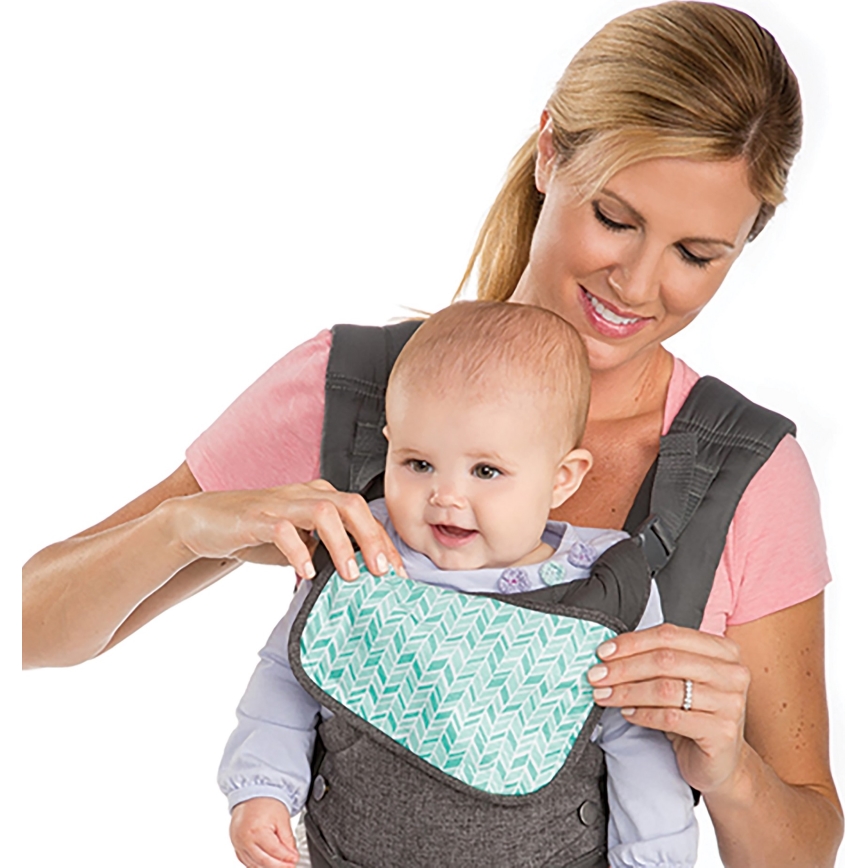 Infantino - Porta-bebés FLIP ADVANCED 4em1 cinzento escuro