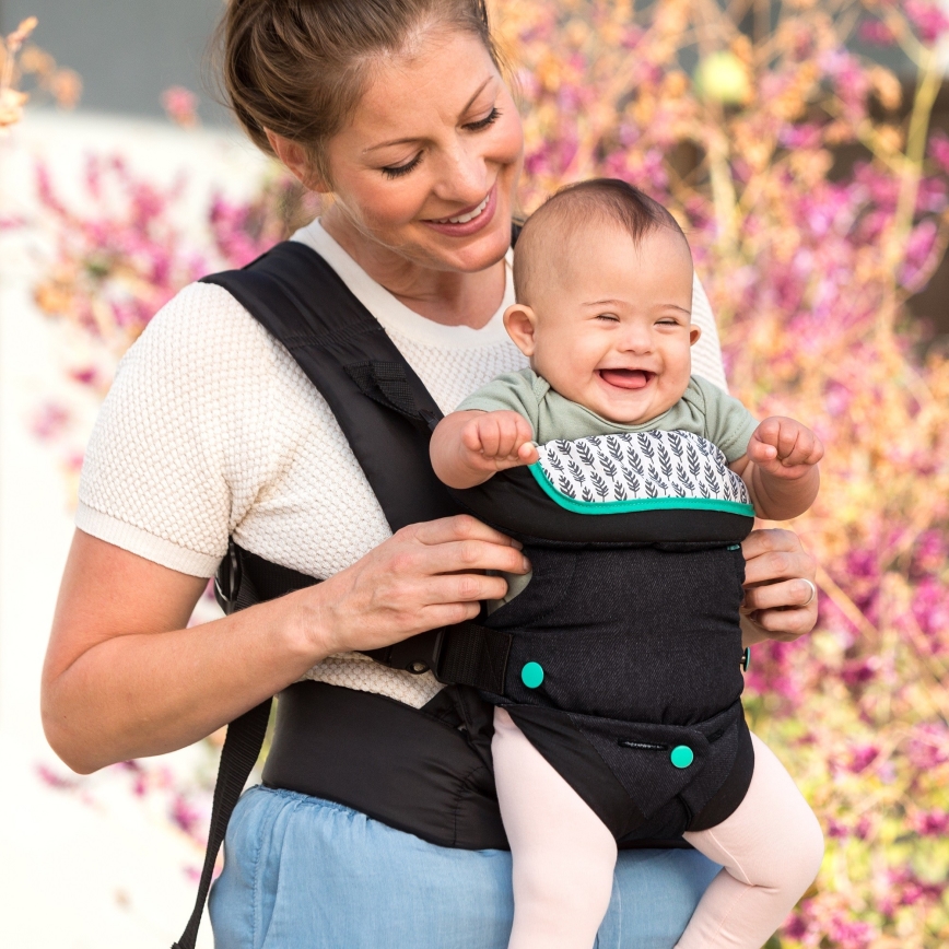 Infantino - Porta-bebés FLIP ADVANCED 4em1 preto