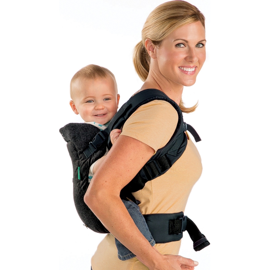 Infantino - Porta-bebés FLIP ADVANCED 4em1 preto