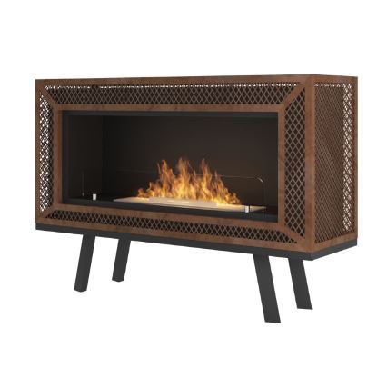 InFire - Lareira BIO 100x47 cm 3kW industrial
