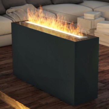 InFire - Lareira BIO 110x65 cm 3,5kW preto