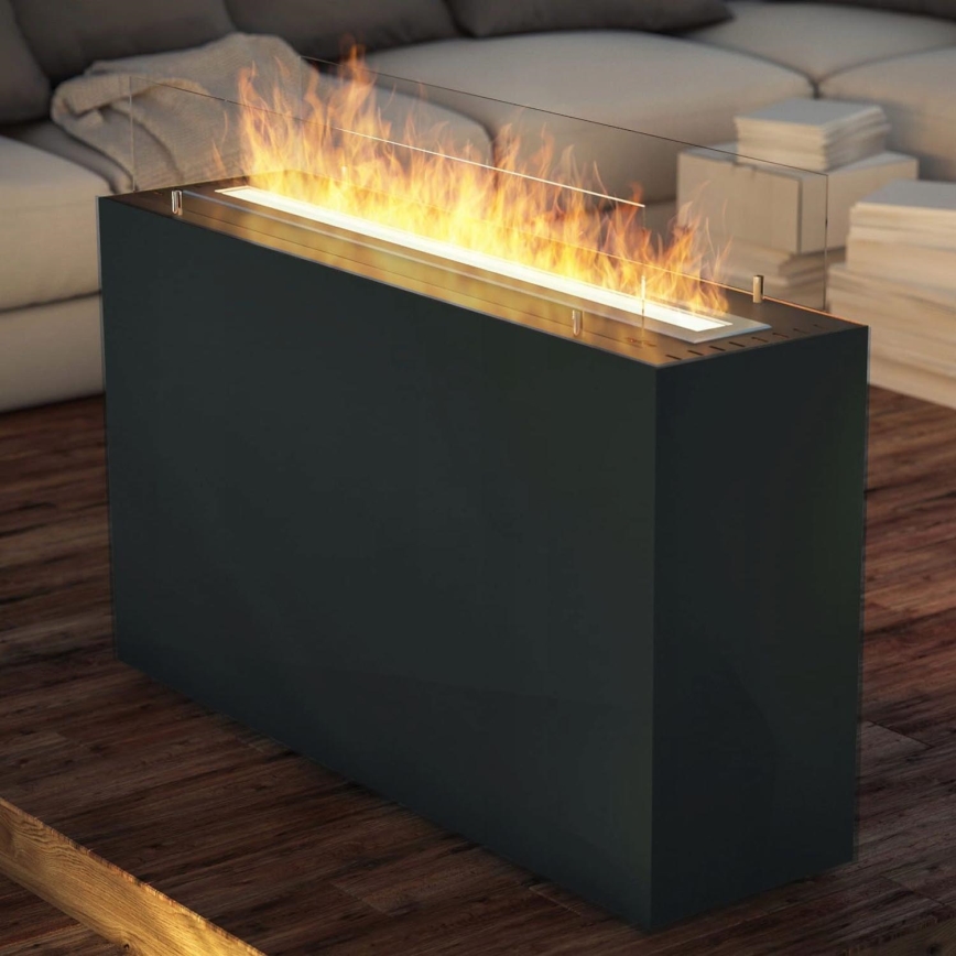 InFire - Lareira BIO 110x65 cm 3,5kW preto