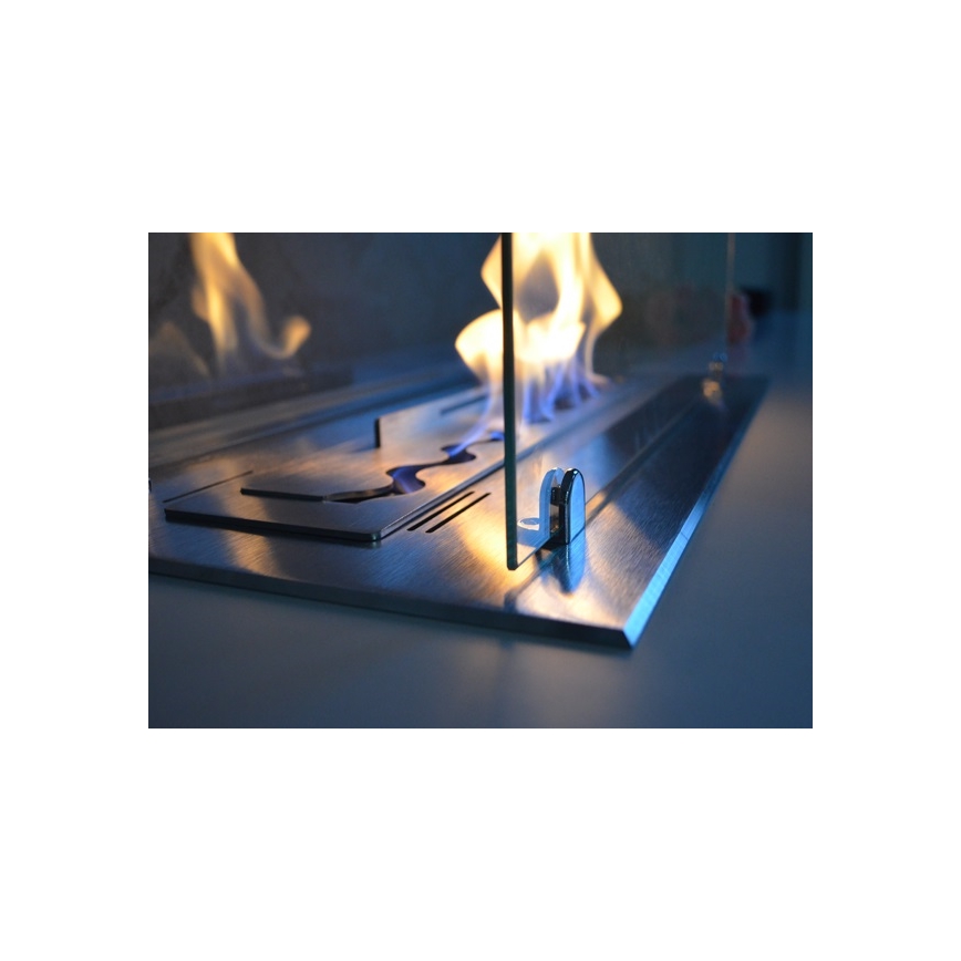 InFire - Lareira BIO 110x75 cm 3kW bifacial