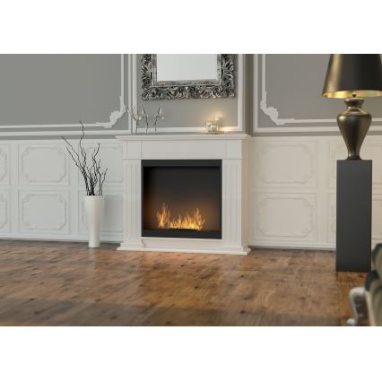 InFire - Lareira BIO 115x100 cm 3kW branco