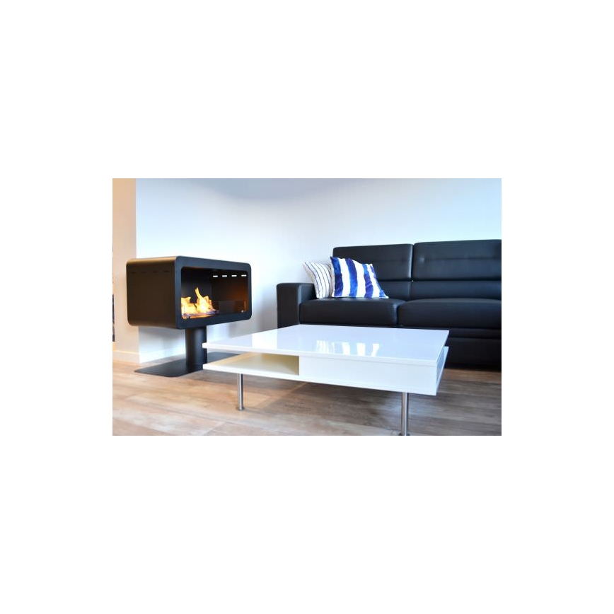 InFire - Lareira BIO 82,5x74,3 cm 3kW preto