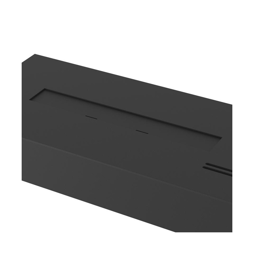 InFire - Lareira BIO 8x50 cm 3kW preto