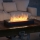InFire - Lareira BIO 8x60 cm 3kW preto