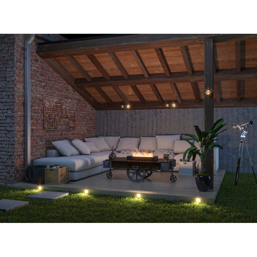 InFire - Lareira BIO 8x60 cm 3kW preto