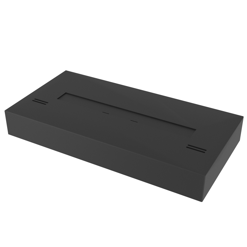InFire - Lareira BIO 8x60 cm 3kW preto