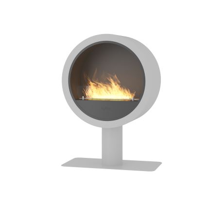 InFire - Lareira BIO d. 72,5 cm 3kW branco