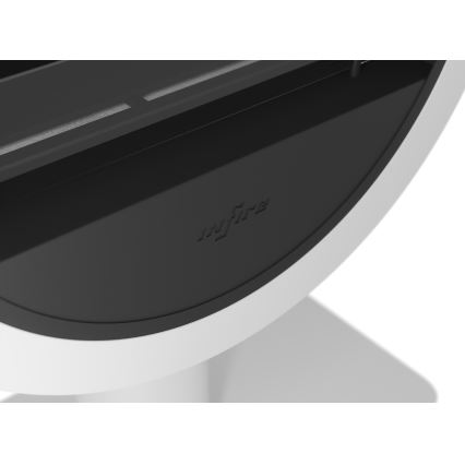 InFire - Lareira BIO d. 72,5 cm 3kW branco