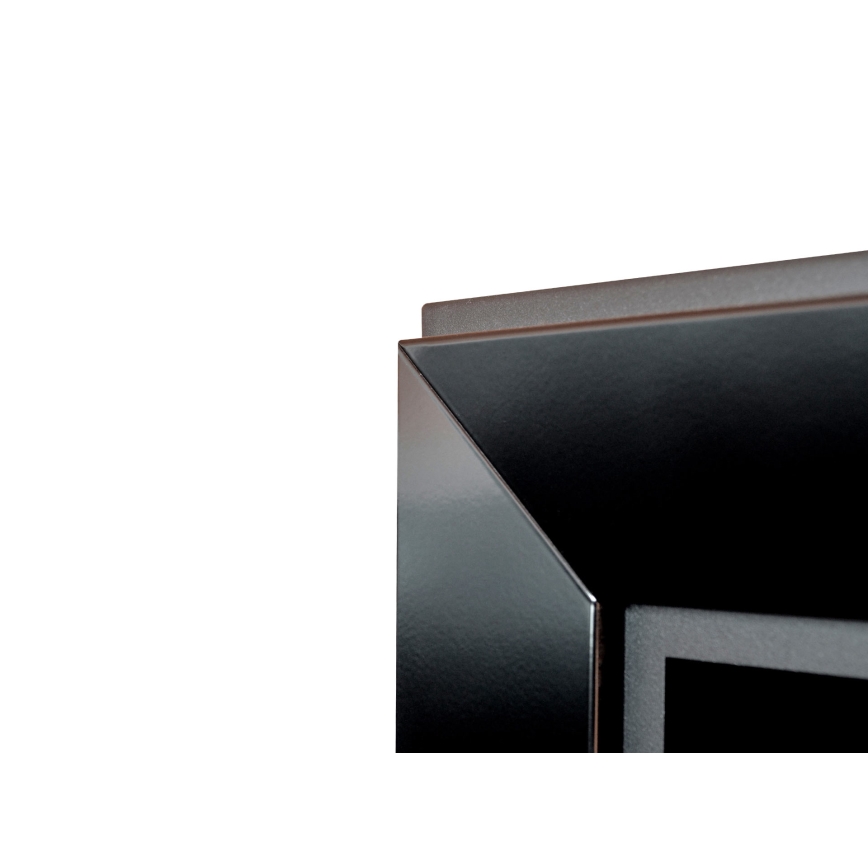 InFire - Lareira BIO incorporada 49x120 cm 3kW preto