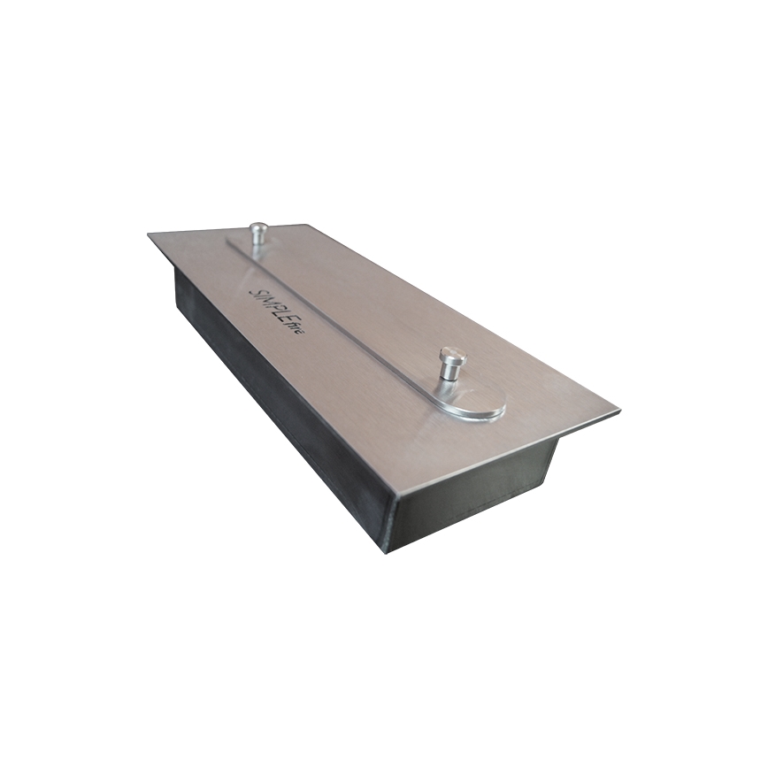 InFire - Lareira BIO Incorporada 49x60 cm 3kW preto