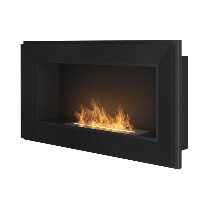 InFire - Lareira BIO Incorporada 49x90 cm 3kW preto