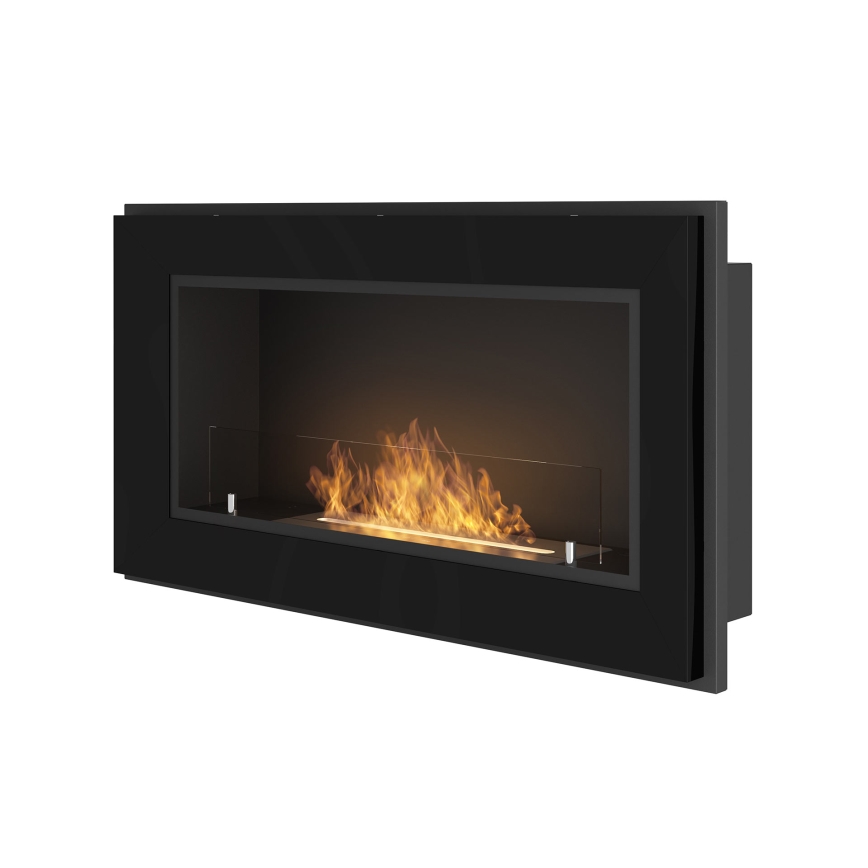 InFire - Lareira BIO Incorporada 49x90 cm 3kW preto