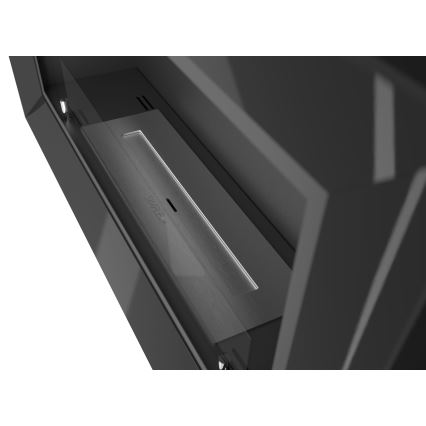 InFire - Lareira BIO Incorporada 49x90 cm 3kW preto