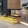 InFire - Lareira de canto BIO 100x50 cm 3kW bifacial