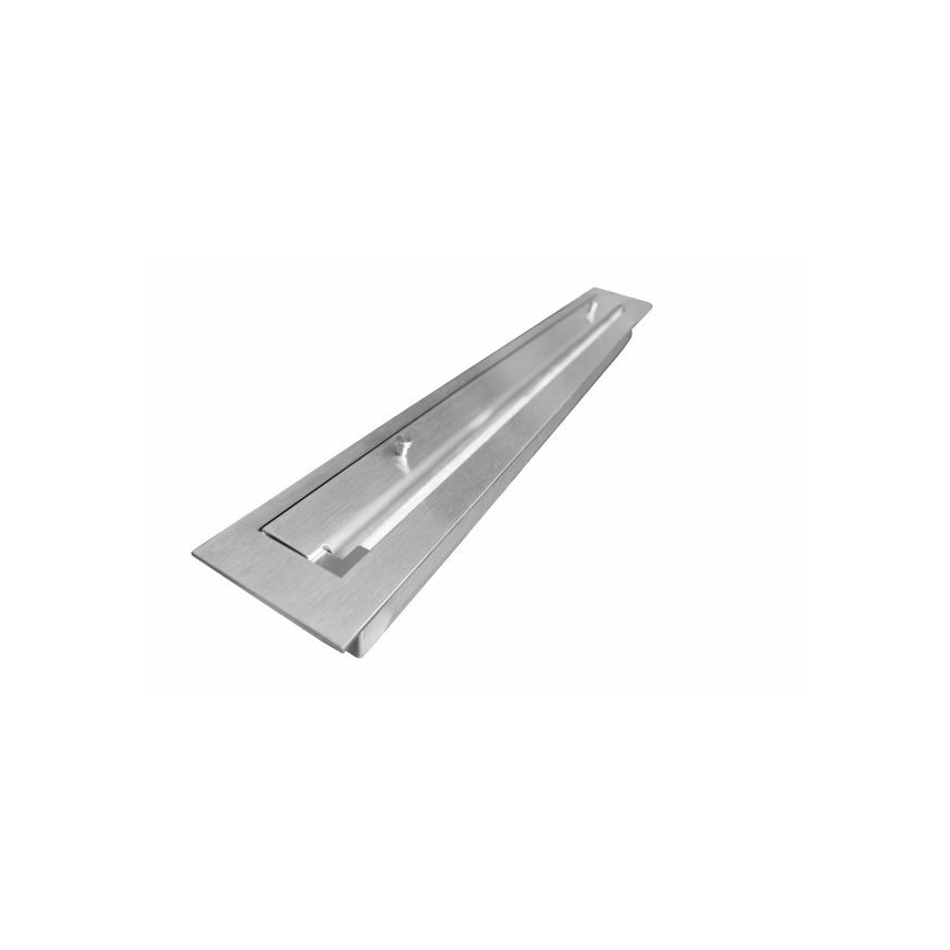 InFire - Lareira de canto BIO 100x50 cm 3kW bifacial