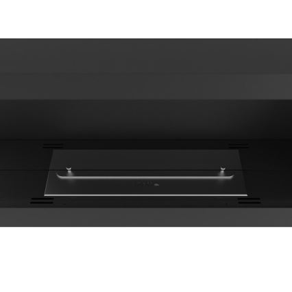 InFire - Lareira de canto BIO 45x90 cm 3kW preto