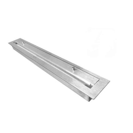 InFire - Lareira de canto BIO 45x90 cm 3kW preto