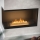 InFire - Lareira de canto BIO 80x45 cm 3kW preto