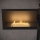 InFire - Lareira de canto BIO 84x54 cm 3kW preto