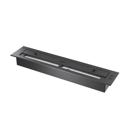 InFire - Lareira de parede BIO 100x56 cm 3kW preto