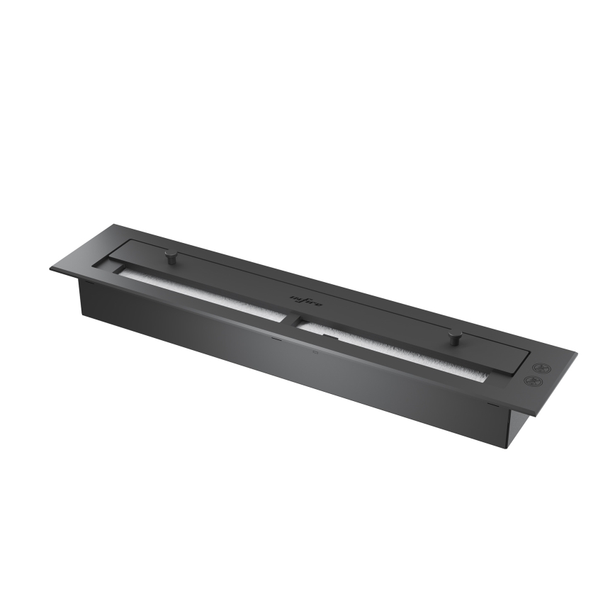 InFire - Lareira de parede BIO 100x56 cm 3kW preto