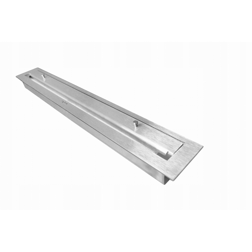 InFire - Lareira para canto BIO 45x120 cm 3kW preto