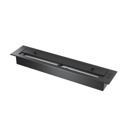 InFire - Lareira suspensa BIO d. 70 cm 3kW preto