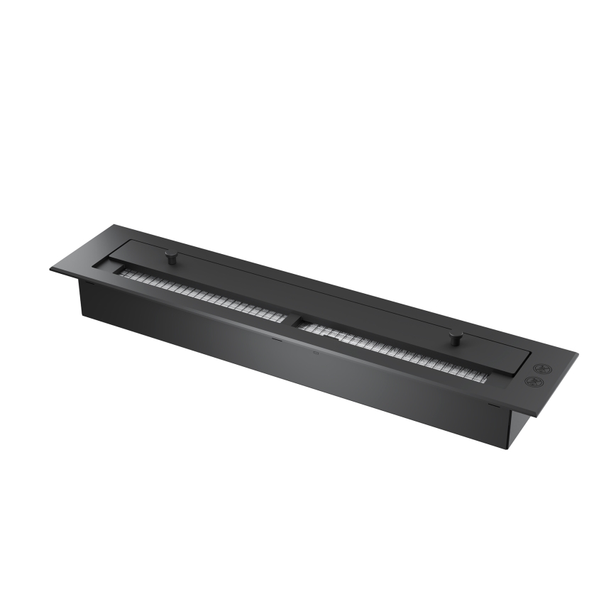 InFire - Lareira suspensa BIO d. 70 cm 3kW preto