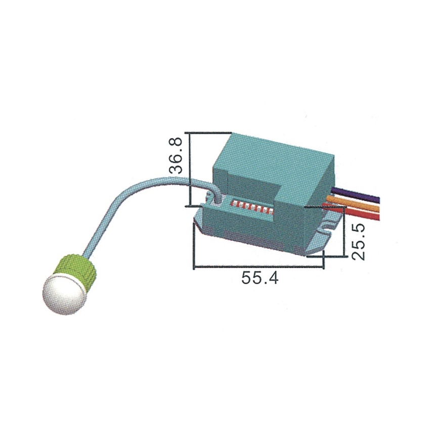 Infra-sensor de movimento PIR B 800W/230V