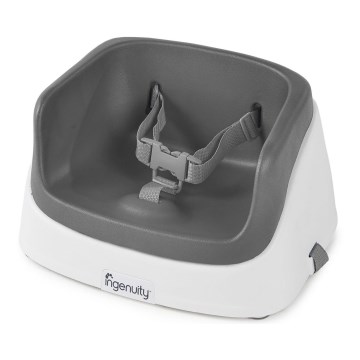 Ingenuity - Almofada para cadeira de refeição 2em1 SMARTCLEAN TODDLER cinzento
